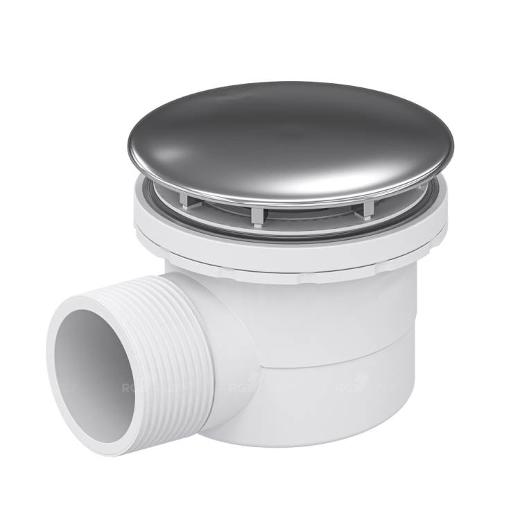 Сифон для поддона RGW Velplex QYD-06 хром 60 мм, с сухим затвором 18241106-01*