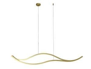 Подвесной светодиодный светильник Newport Лорен 15205N/S mat.gold