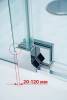 Душевой уголок Cezares Slider SLIDER-A-2-90/100-C-Cr профиль хром, стекло прозрачное, 100x100 фото 2