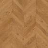 Паркетная доска Lab Arte Chevron Французская Елка Дуб рустик Латте лак 600-510x90x14/3