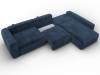 Диван угловой Лига Диванов Лига-066 131227 Синий фото 9