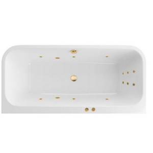 Акриловая ванна Excellent Arana 180x85 "LINE" (золото)