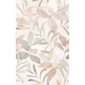 Декор Шахтинская плитка Флора 10300000218 Бежевый 01 25x40