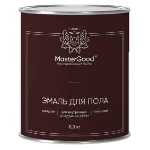 Эмаль для пола алкидная Master Good золотисто-коричневая 0.9 кг