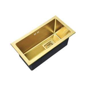 Дополнительная мойка Zorg Inox PVD SZR-2344-G Bronze