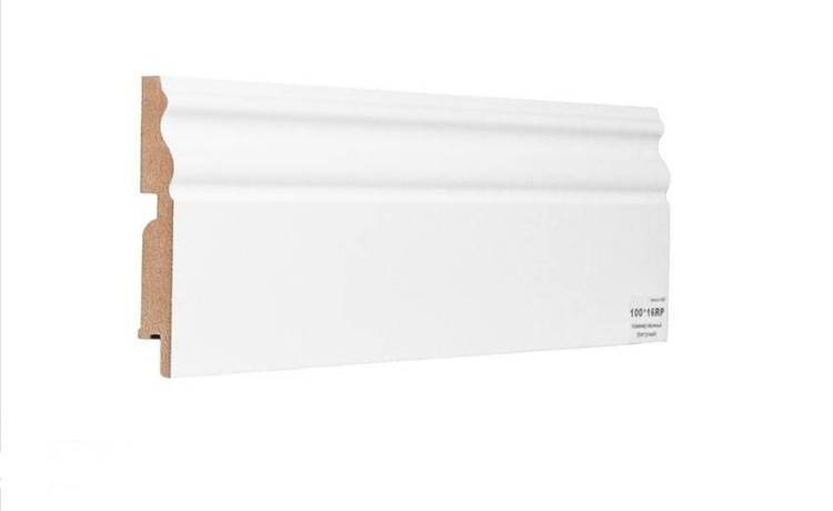 Плинтус МДФ ламинированный Finitura Dekor П100RP 100x16x2400 (фигурный)