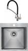 Комплект Paulmark Velten PM905151-BS брашированная нержавеющая сталь + Смеситель Paulmark Siegen Si213111-NI для кухонной мойки