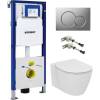 Комплект Унитаз Ideal Standard Connect AquaBlade E047901 + Инсталляция Geberit Duofix UP320 111.300.00.5 + Крышка-сиденье с микролифтом E772401 + Кнопка Sigma 01 115.770.46.5 матовый хром
