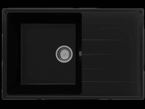 Мойка кухонная Ulgran Quartz Prima 780-07 уголь