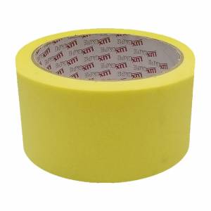 Лента Luxtape малярная желтая 0.050х50 м