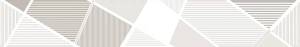 Бордюр Azori Sonnet 587891002 Beige Geometria 50.5x6.2