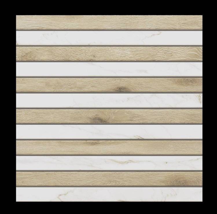 Мозаика Ametis by Estima Selection 39066 Mosaic/SM01_NS/SI01_NS/30x30x10/Fascia Oak 30x30