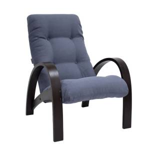 Кресло Мебельимпекс Модель S7 2000000094786 Венге/Verona Denim Blue