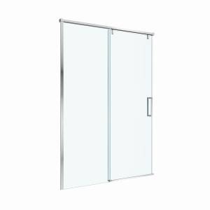 Душевая дверь в нишу BelBagno SOFT_CLOSE-1-BF-1-140-C-Cr профиль хром, стекло прозрачное, 140x200