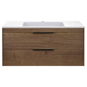 Тумба под раковину Vincea Chiara 2D 1000 VMC-2C2100TO подвесная, T.Oak