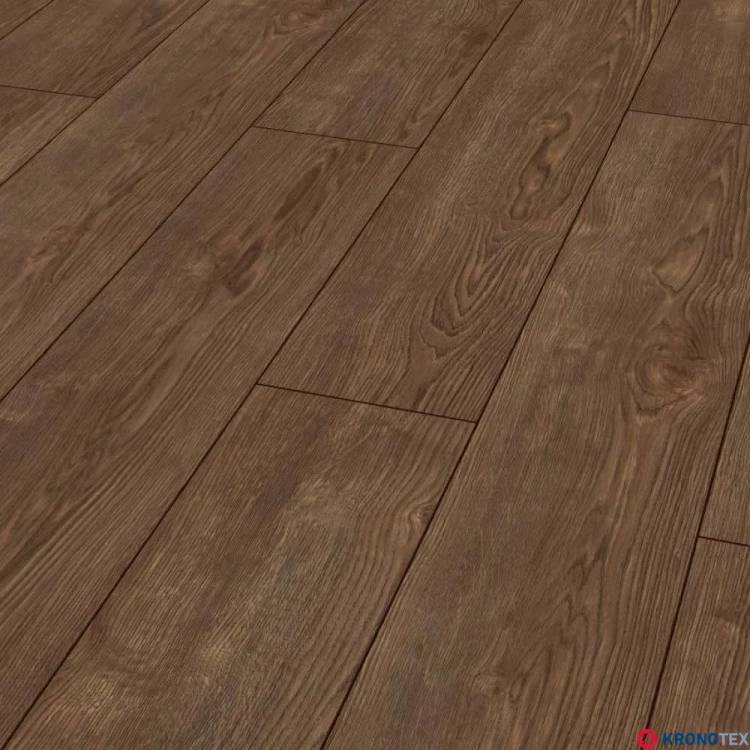 Ламинат Kronotex Robusto 12/33 4V D40542 Рубиновый Дуб Коричневый 1375x188