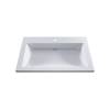 Раковина Uperwood Infinity RInfinity70wg белая глянцевая, 70x45 фото 2