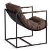 Кресло Tetchair Charli 24899 коричневый, рогожка фото 5