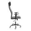 Кресло компьютерное Tetchair Aviator PLT metalBL 25109 серый, KUB 05/W-12, ткань фото 2