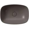Раковина GSI Nubes 978416 коричневый матовый, 50x35 фото 2