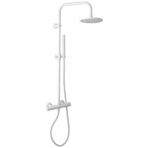 Душевая система Remer Elegance EQ32X7MMM20BO белый матовый, с термостатом