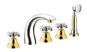 Смеситель на борт ванны Fiore Margot 26CO0608