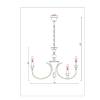 Светильник подвесной Arte Lamp Collinetta A4094LM-6WH фото 2