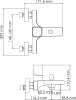 Смеситель для ванны с душем Wasserkraft Naab 8601 фото 10