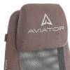 Кресло компьютерное Tetchair Aviator PLT metalBL 25108 светло-коричневый, серый, KUB 03/W-12, ткань фото 12