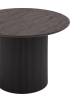Стол обеденный Stool Group Ballet DT-2102-SP dw73054 top DUAL темное дерево 100x100x75 фото 2