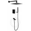 Душевая система Filarete Fing FL1040BL черный фото 2