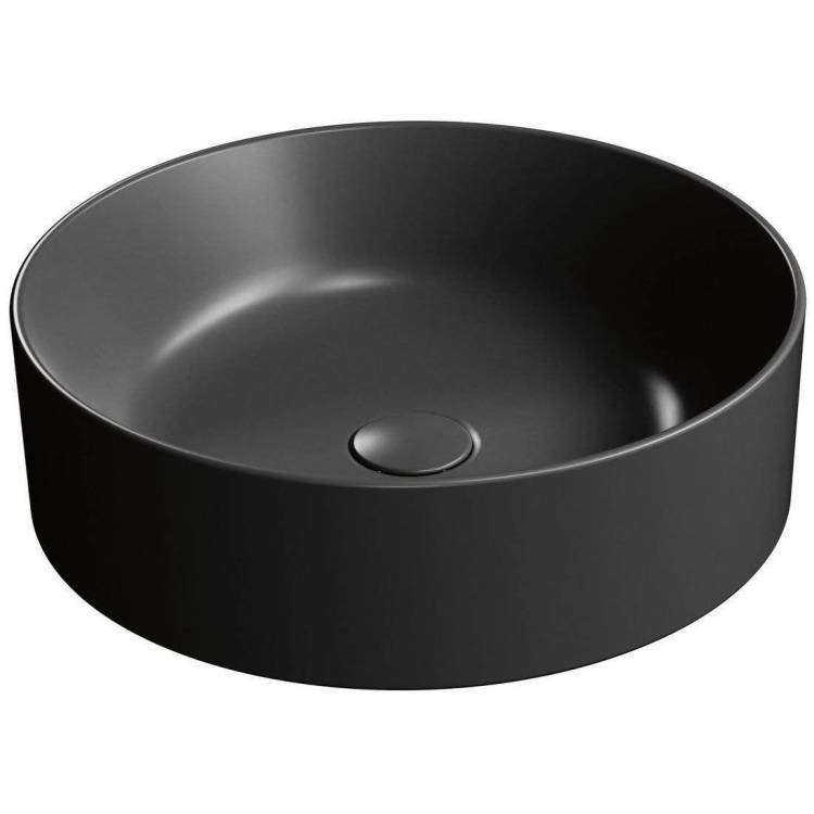 Раковина GSI Kube X 942726 45 см, черная матовая