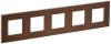 Рамка 5-постовая IEK Skandy SK-M52-M-K30 шоколад