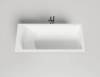 Ванна из искусственного камня Salini Cascata 104513G белая глянцевая, 180.6x80.2