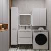 Тумба под раковину Style Line Марелла 60 СС-00002404 подвесная, 2 ящика, Люкс антискрейтч, белый матовый фото 3