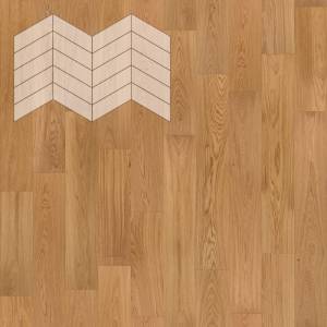 Паркетная доска Lab Arte Chevron Pro Французская Елка Дуб Рустик Кольт лак 337-400x110x14