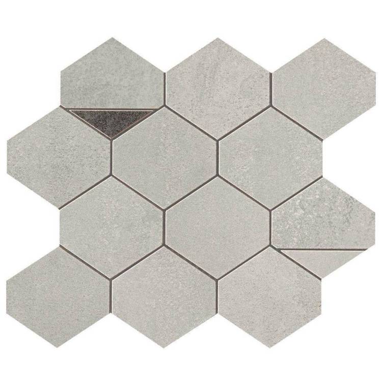 Мозаика Atlas Concorde Blaze 9BNA Aluminium Mosaico Nest 25.8x29.4