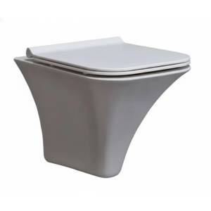 Унитаз подвесной beWash Ladoga 54303201 с крышкой-сиденьем микролифт, белый глянцевый