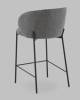 Стул полубарный Stool Group Тисдейл LV-115-S995-01 темно-серый, букле фото 5