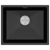 Мойка кухонная Paulmark Lumi 55Uni LU55-BL Черный Гранит, 55.5x46