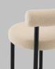 Стул полубарный Stool Group Флорео vd-plb-floreo-fl-beige бежевый, букле фото 7