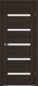 Межкомнатная дверь Владимирская Фабрика Дверей Atum 7 Wenge стекло White Cloud 800x2000