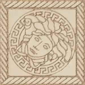 Вставка Versace Marble G0240304 Tozzetto Medusa Beige Sab 11.5x11.5