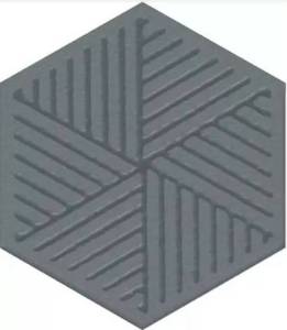 Декор Kerama Marazzi Агуста OS/D241/63010 синий 6х5.2