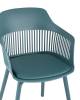 Стул Stool Group Crocus SL-7047DP dark blue 66014 DUAL темно-бирюзовый с подушкой фото 2