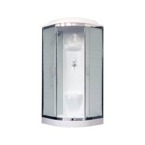 Душевая кабина Royal Bath RB90HK6-WC-CH с низким поддоном, с сиденьем