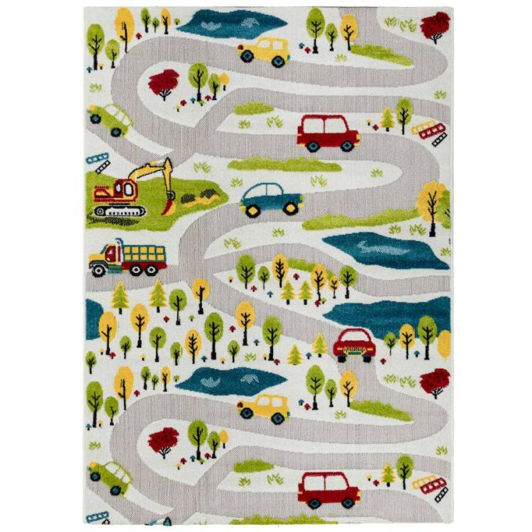 Ковер Play Rugs D987A Cream/Cream 0.8x1.5 м