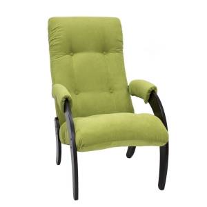 Кресло Мебельимпекс Модель 61 2000000030883 Венге/Verona Apple Green