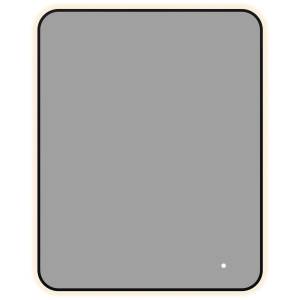 Зеркало Aquanet Контур 00367651 LED подсветка, черное, 100x80
