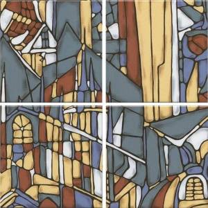 Панно Kerama Marazzi Витраж OP/A203/4x/17000 30x30